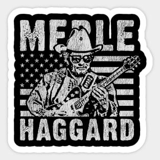 Merle Haggard Vintage Sticker